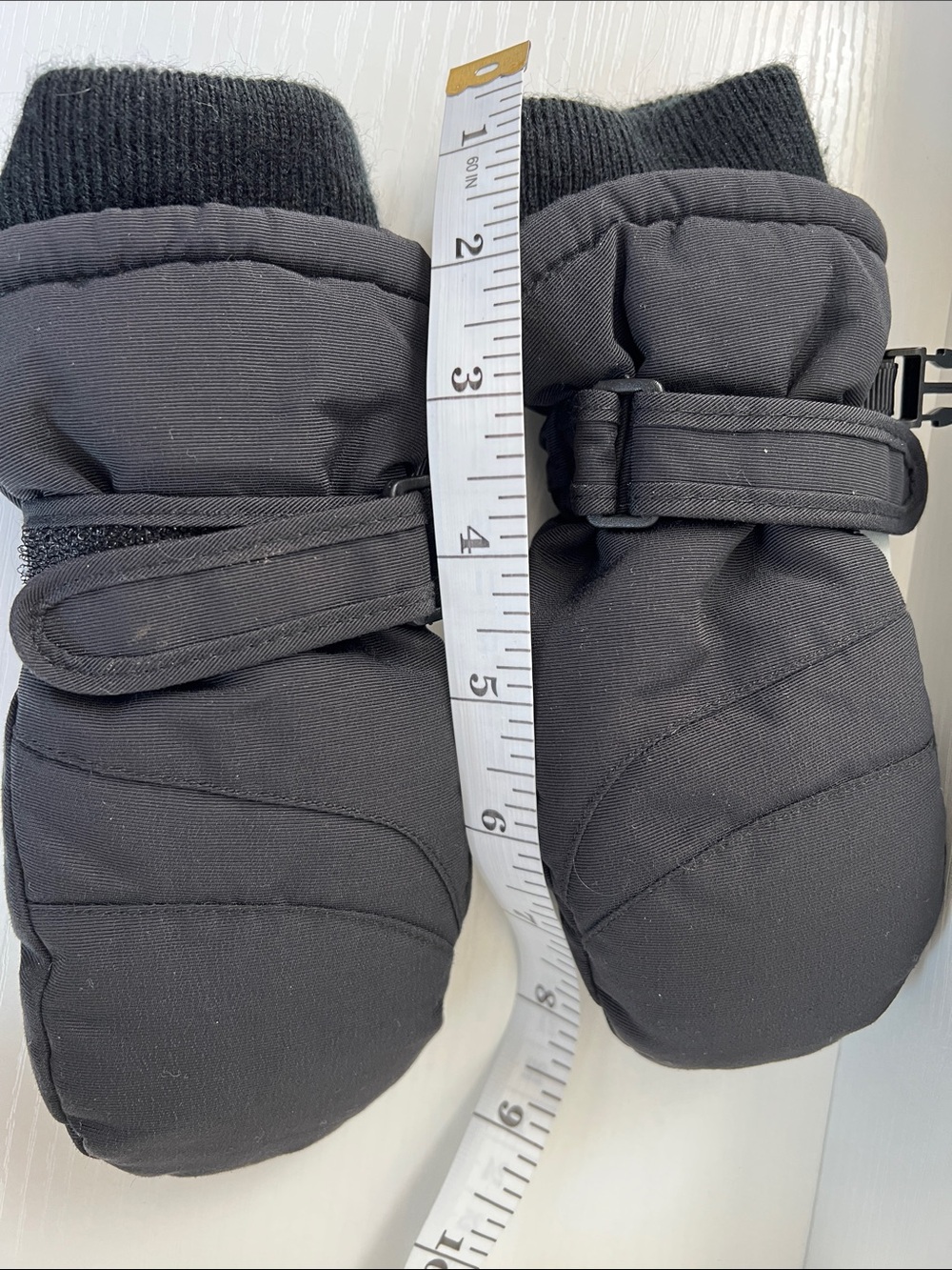 3M Thinsulate | Black Kids Mittens Size 2T/3T - Picture 7 of 14
